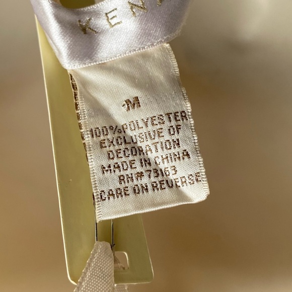 Kenar gray/silvertone crinkle tank top w/ beads & sequins - Picture 5 of 6